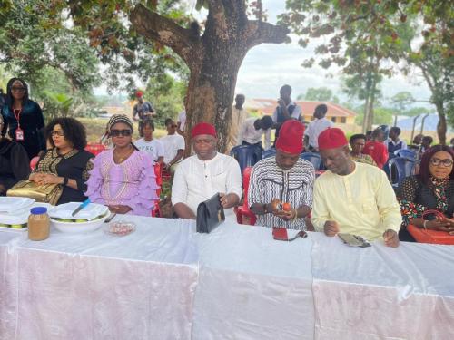 Opening of the Principal & Vice-Principal quarters- Ezeike High School