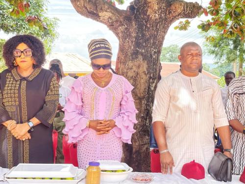 Opening of the Principal & Vice-Principal quarters- Ezeike High School