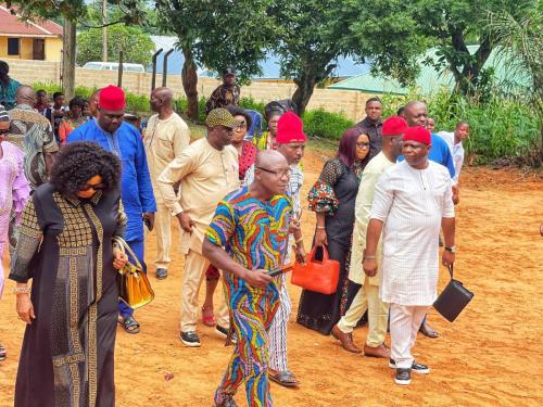 Opening of the Principal & Vice-Principal quarters- Ezeike High School