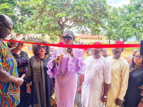 Opening of the Principal & Vice-Principal quarters- Ezeike High School