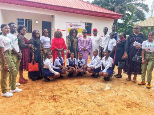 Opening of the Principal & Vice-Principal quarters- Ezeike High School