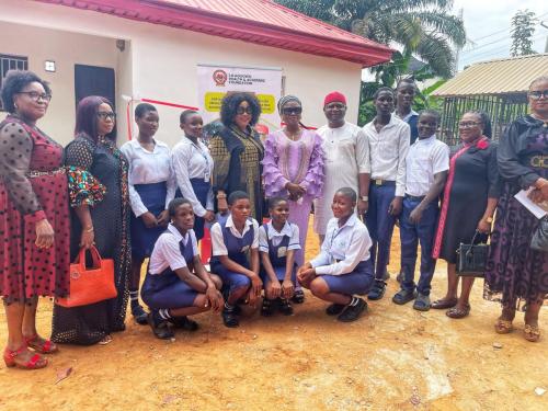 Opening of the Principal & Vice-Principal quarters- Ezeike High School